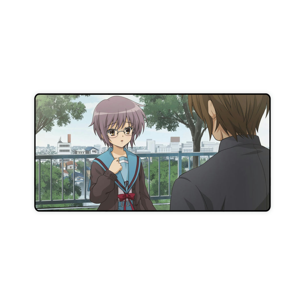 The Melancholy Of Haruhi Suzumiya Mouse Pad (Desk Mat)