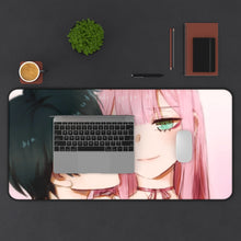 Load image into Gallery viewer, Darling In The FranXX Mouse Pad (Desk Mat) With Laptop
