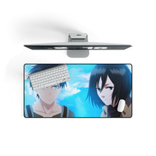 Load image into Gallery viewer, Eren and Mikasa Mouse Pad (Desk Mat)

