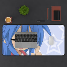 Load image into Gallery viewer, Lucky Star Konata Izumi Mouse Pad (Desk Mat) With Laptop
