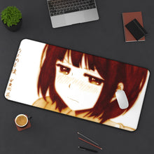 Load image into Gallery viewer, Kuzu No Honkai Hanabi Yasuraoka Mouse Pad (Desk Mat) On Desk
