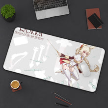 Load image into Gallery viewer, Rokka: Braves of the Six Flowers - Nashetania Mouse Pad (Desk Mat) On Desk
