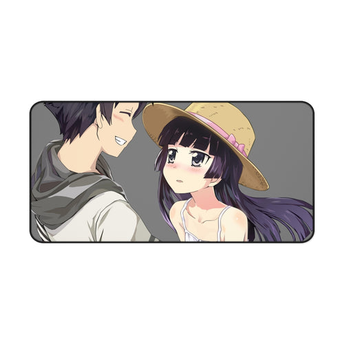Ruri Gokō,Kyōsuke Kōsaka Mouse Pad (Desk Mat)