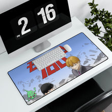Load image into Gallery viewer, Mob Psycho 100 Arataka Reigen, Shigeo Kageyama Mouse Pad (Desk Mat) With Laptop
