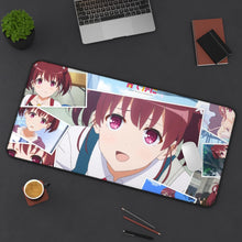 Load image into Gallery viewer, Saekano: How To Raise A Boring Girlfriend Mouse Pad (Desk Mat) On Desk
