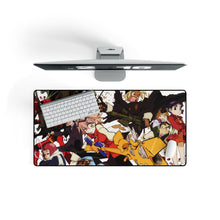 Load image into Gallery viewer, FLCL Haruko Haruhara, Mamimi Samejima, Naota Nandaba, Canti, Takkun Mouse Pad (Desk Mat) On Desk
