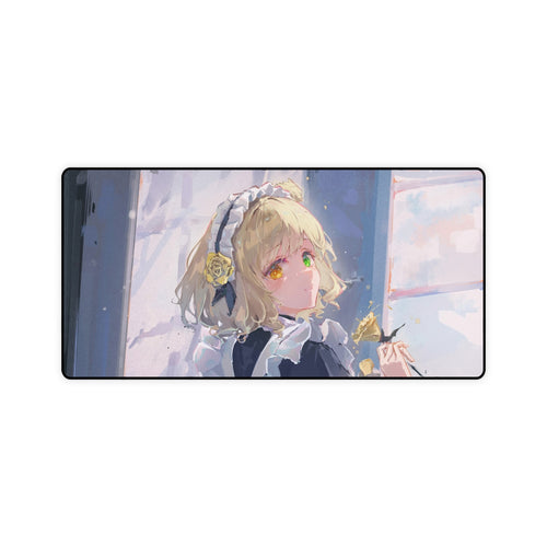 Anime Girl Mouse Pad (Desk Mat)