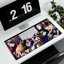 Load image into Gallery viewer, Anime Black Cat Mouse Pad (Desk Mat)
