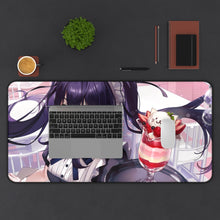 Load image into Gallery viewer, Anime Girl Mouse Pad (Desk Mat) With Laptop
