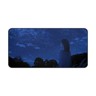 Looking up at a starry night sky Mouse Pad (Desk Mat)