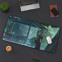 Load image into Gallery viewer, The Garden Of Words Mouse Pad (Desk Mat) On Desk
