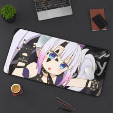 Load image into Gallery viewer, Kanna Metal Mouse Pad (Desk Mat) On Desk
