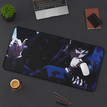 Load image into Gallery viewer, Black Butler Mouse Pad (Desk Mat) On Desk
