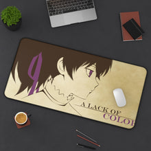 Load image into Gallery viewer, Darker Than Black Yin Mouse Pad (Desk Mat) On Desk
