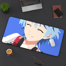 Load image into Gallery viewer, Fuuka Mouse Pad (Desk Mat) On Desk
