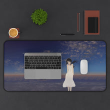 Load image into Gallery viewer, Nagi No Asukara Mouse Pad (Desk Mat) With Laptop
