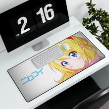 Load image into Gallery viewer, Nisekoi Chitoge Kirisaki Mouse Pad (Desk Mat) With Laptop
