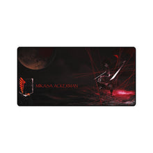 Load image into Gallery viewer, Mikasa Ackerman Mouse Pad (Desk Mat)
