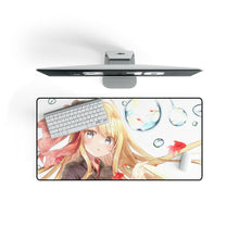 Load image into Gallery viewer, Anime Girl Mouse Pad (Desk Mat) On Desk
