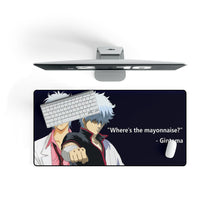 Load image into Gallery viewer, Gintama - &quot;Where&#39;s the mayonnaise?&quot; Mouse Pad (Desk Mat) On Desk
