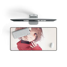 Load image into Gallery viewer, Anime Girl Mouse Pad (Desk Mat) On Desk
