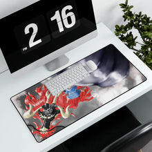Load image into Gallery viewer, Luffy vs Kaido Mouse Pad (Desk Mat) With Laptop
