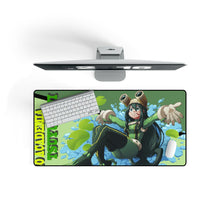 Load image into Gallery viewer, Tsuyu Asui Mouse Pad (Desk Mat) On Desk
