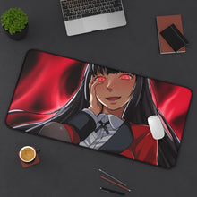 Load image into Gallery viewer, Kakegurui Yumeko Jabami Mouse Pad (Desk Mat) On Desk
