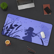 Load image into Gallery viewer, Kaori Miyazono Flat design Mouse Pad (Desk Mat) On Desk
