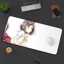 Load image into Gallery viewer, The "H.e.n.t.a.i" Prince and the Stony Cat. Mouse Pad (Desk Mat) On Desk
