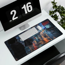 Load image into Gallery viewer, Anime Girl Raining Reflection Mouse Pad (Desk Mat)
