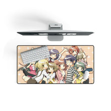 Load image into Gallery viewer, Hidamari Sketch Mouse Pad (Desk Mat) On Desk
