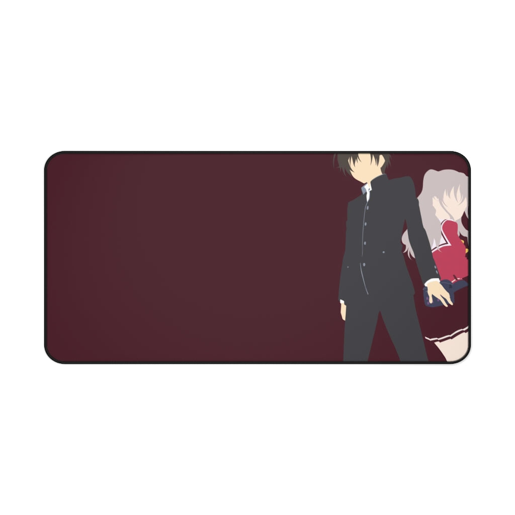 Yū Otosaka and Nao Tomori Together Minimalist Mouse Pad (Desk Mat)