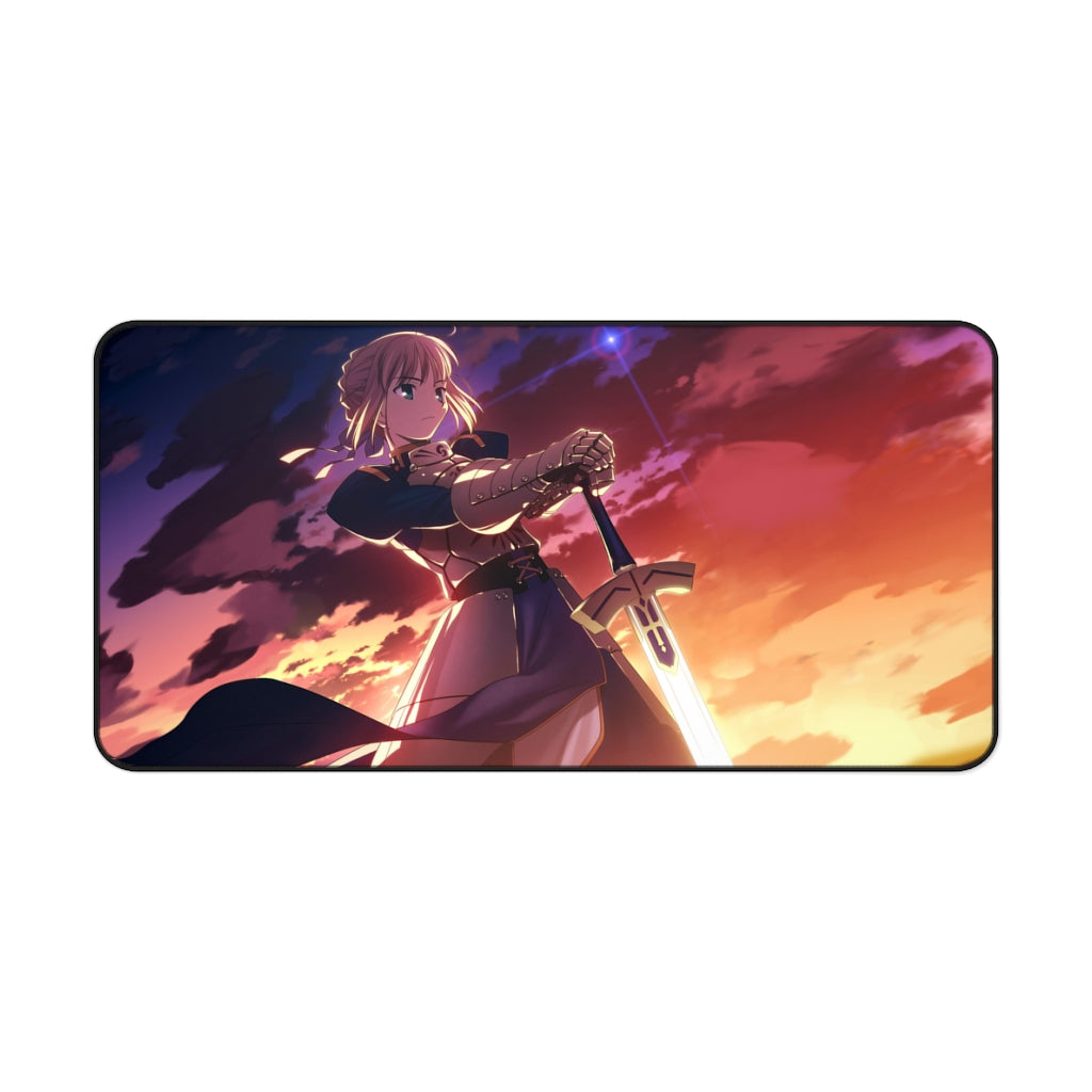 Saber (Fate Series) Mouse Pad (Desk Mat)