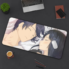 Load image into Gallery viewer, My Teen Romantic Comedy SNAFU Hachiman Hikigaya, Yukino Yukinoshita Mouse Pad (Desk Mat) On Desk
