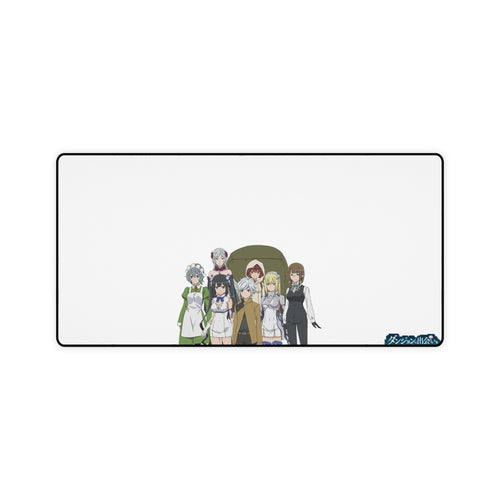 Dungeon Ni Deai Wo Motomeru Noha Machigatteiru Darou Ka Mouse Pad (Desk Mat)