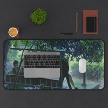 Load image into Gallery viewer, The Garden Of Words Mouse Pad (Desk Mat) With Laptop
