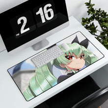 Load image into Gallery viewer, Girls und Panzer Mouse Pad (Desk Mat) With Laptop

