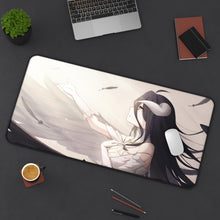 Load image into Gallery viewer, Overlord Albedo Mouse Pad (Desk Mat) On Desk
