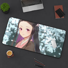 Load image into Gallery viewer, Demon Slayer: Kimetsu No Yaiba Mouse Pad (Desk Mat) On Desk
