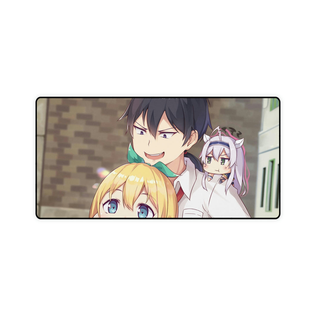 Rokudenashi Majutsu Koushi to Akashic Records Mouse Pad (Desk Mat)