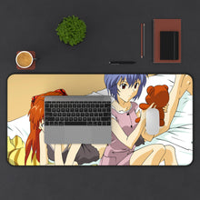 Load image into Gallery viewer, Neon Genesis Evangelion Mouse Pad (Desk Mat) With Laptop
