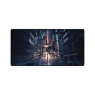 #8.2906, Buildings, Apartment, Explosion, Anime, Art, Mouse Pad (Desk Mat)
