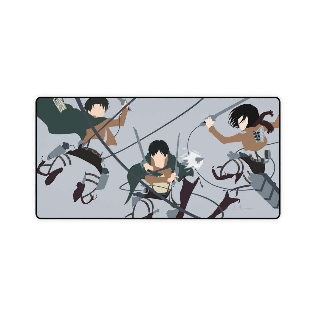 Anime Attack On Titan Mouse Pad (Desk Mat)