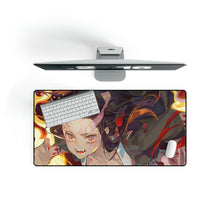 Load image into Gallery viewer, Nezuko Demon Form Demon Mouse Pad (Desk Mat)
