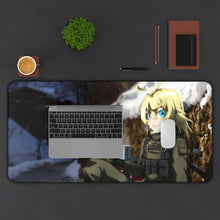 Load image into Gallery viewer, Youjo Senki Mouse Pad (Desk Mat) With Laptop
