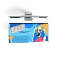 Load image into Gallery viewer, Nekketsu Inou Bukatsu-tan Trigger Kiss Mouse Pad (Desk Mat) On Desk
