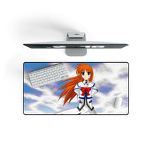 Load image into Gallery viewer, Magical Girl Lyrical Nanoha Mouse Pad (Desk Mat) On Desk
