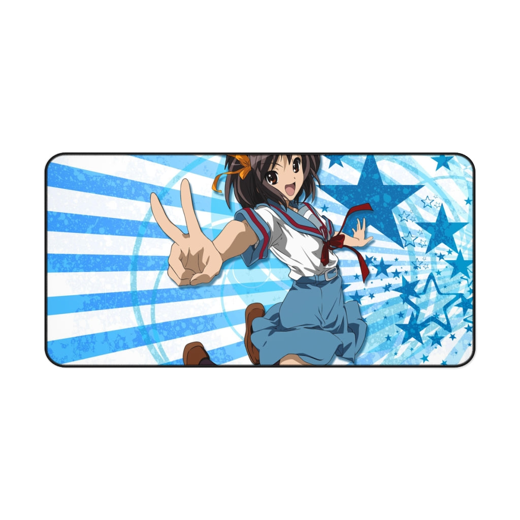 The Melancholy Of Haruhi Suzumiya Mouse Pad (Desk Mat)