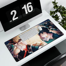 Load image into Gallery viewer, My Hero Academia Izuku Midoriya, Katsuki Bakugou Mouse Pad (Desk Mat) With Laptop
